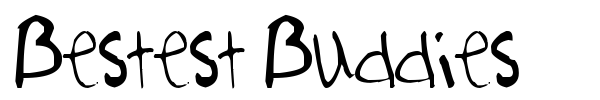 Bestest Buddies font preview